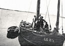 Herm Boat Mermaid at Rosaire William Henry Hobbs with arms crossed (sitting))