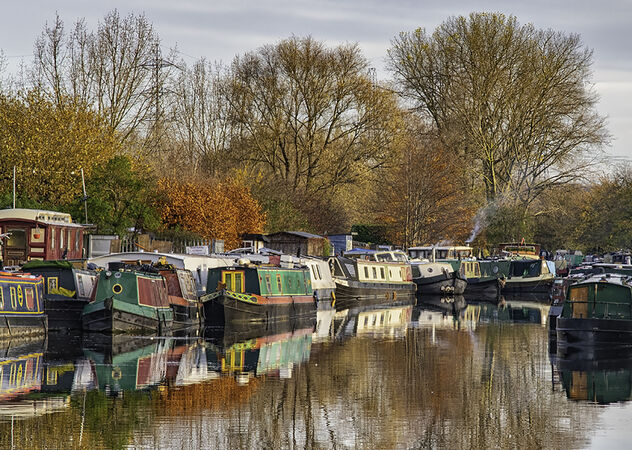 Autumnal River Lee - Jim Williams