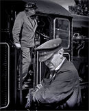 Awaiting departure - Alan Simpson
