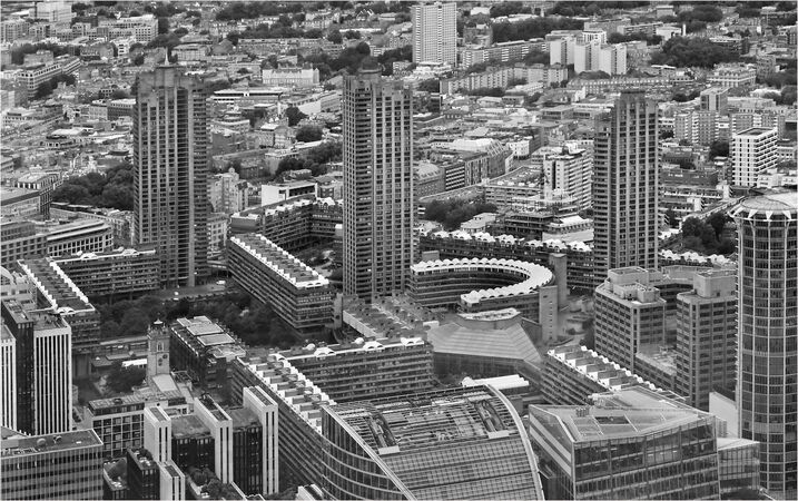 Barbican from Above - Shylaja Muringoor