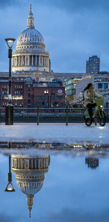 Blue Hour at the Cathedral - Anuraj Theivendram