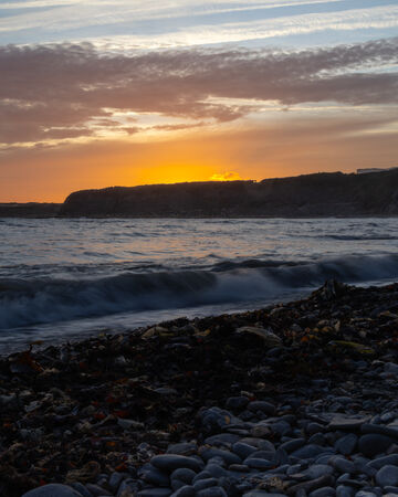 Broad Bench Sunset - Michael Cassidy