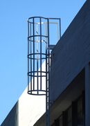 Caged access ladder - Steve Freeder