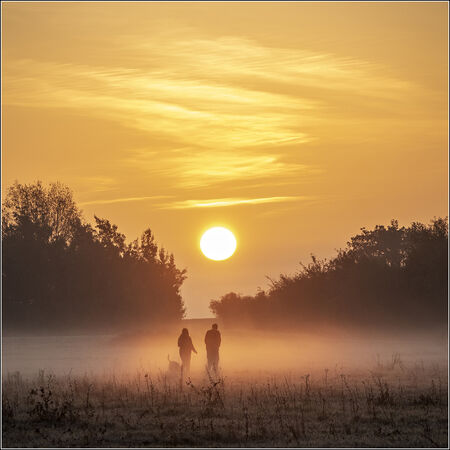 Claybury Park sunrise - Alan Simpson