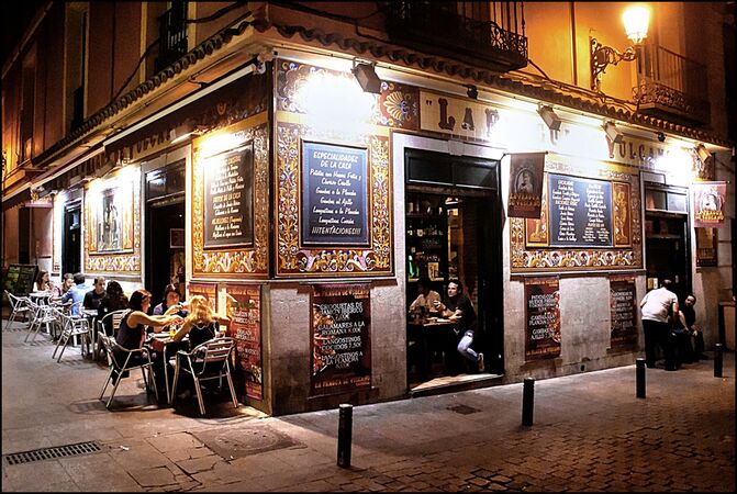Late Dinner Madrid - Roy Parsons