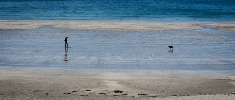 Man and Dog - Ajay Prasannan