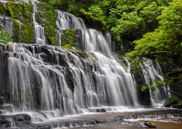 NZ Waterfall - Steuart Allen