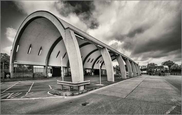 Newbury Park bus shelter - Alan Simpson