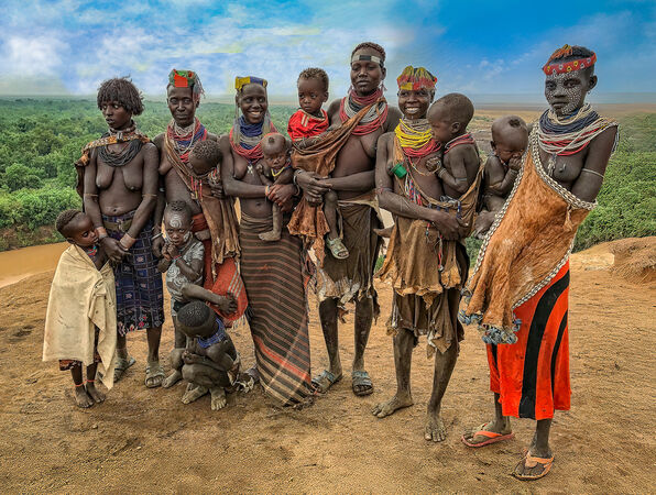 South Ethiopian Villagers - Hank Bishop