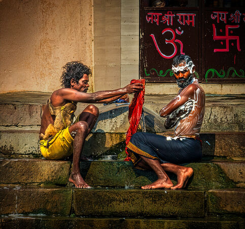 Varanasi Ghat - Hank Bishop