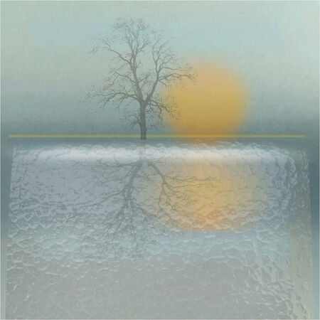 Winter sunrise, Airedale - John Foster