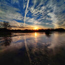 Winters Morning Sunrise - Sue Matthews