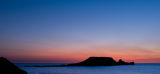 Dusk at Worms Head