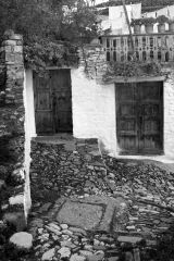 Hillside House and Door, Berat
