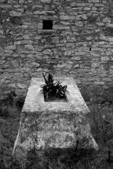 Monastery Grave and Window, Ardenica Monastery