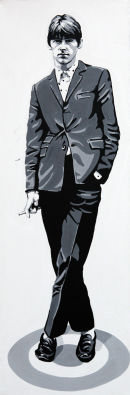 PAUL WELLER - TARGET SUIT.