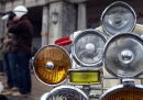 CLOSE UP LIGHTS AND RIDERS.