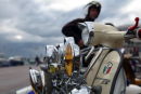 LAMBRETTA LIGHTS AND RIDER.