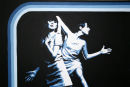 MOD GIRLS - SIZE: 36" X 24".