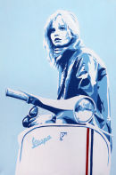 SCOOTERS - VESPA / LAMBRETTA. (HAND PAINTED)