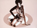 60'S SITTING TARGET MOD GIRL.