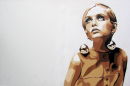 TWIGGY - MOD GIRL 2. (WHITE.)