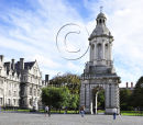 Dublin (Parliament Square & Campanile, Trinity College) Ref. # _DSC4107CR