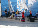 Galway (The Wishing Well Band from New Zealand busking on Shop Street) Ref. # DSC02356