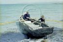Peadar Seoighe bringing in the Beer Barrels, Inis Oirr (1981) Ref. # F51.21a
