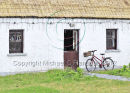 Thatched House & Mary McCarty's Bicycle, Inis Oirr Ref. # DSC9948CR