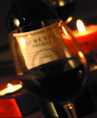 Red Wine. Brochure.