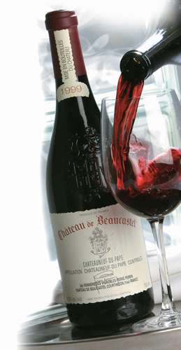 Red Wine. Wine Brochure