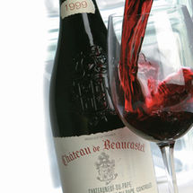 Red Wine. Wine Brochure