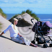 Mum with Buggy. Catalogue.