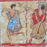 etruscan dancers