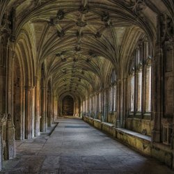 Abbey Cloisters by John Crowland