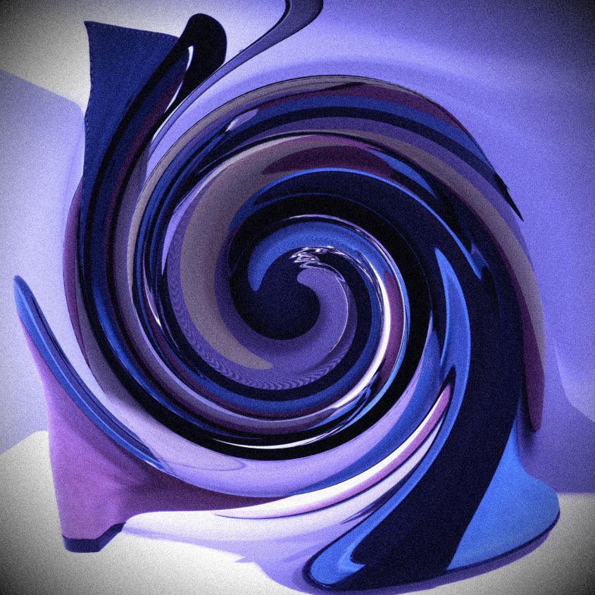Blue Twirl