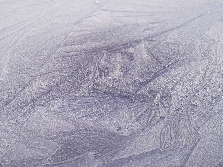 Frosty Shapes on Car