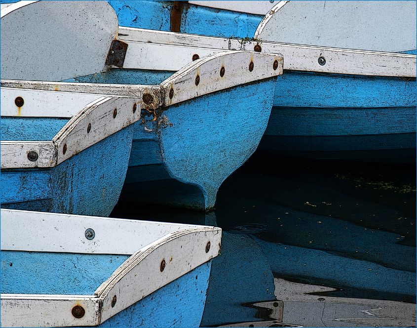 Moored Boats