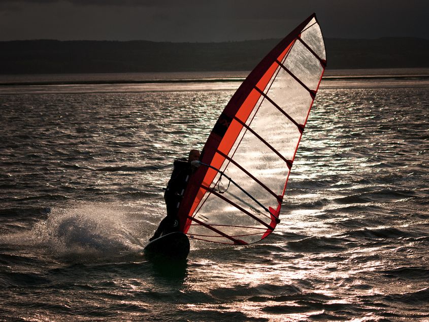 Splashed Red