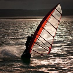 Splashed Red