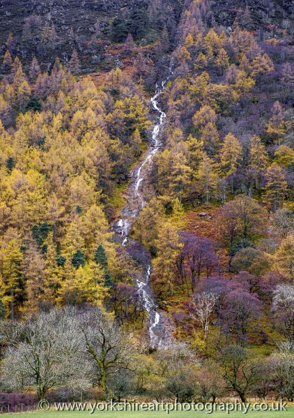 Sourmilk Gill in autumn. Buttermere, Lake District, Cumbria. UK