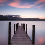 Ashness Landing Pair on Derwentwater at Sunset