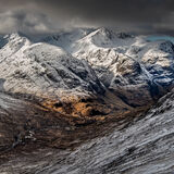 The Three Sisters in Winter