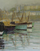 Old fishing boats, Brixham.