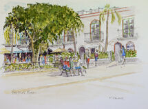 Sitting out, Puerto de Mogan