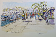 Marina Cafes : Puerto de Mogan