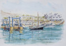 Working Harbour. Playa Blanca. Lanzarote