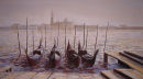 Gondolas.