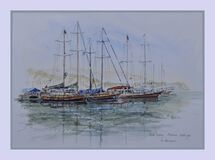 Marina sketch Ece Saray Matina